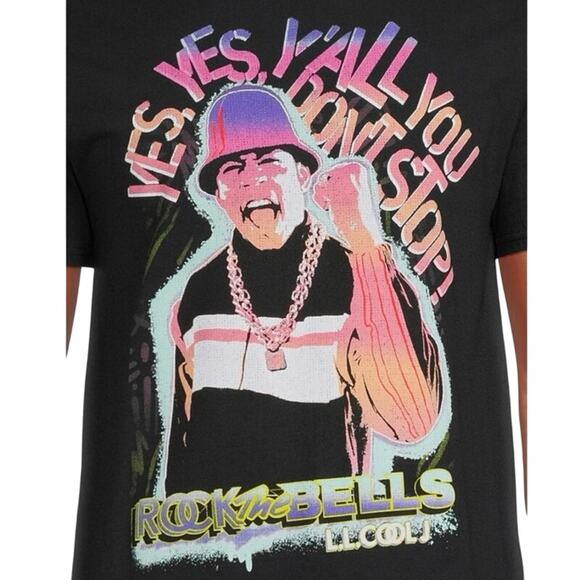LL Cool J Men's Rock the Bells Graphic Print Tee Size S New without Tag - Picture 4 of 8
